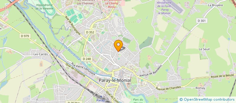 localisation de l'entreprise C 2 C à PARAY-LE-MONIAL