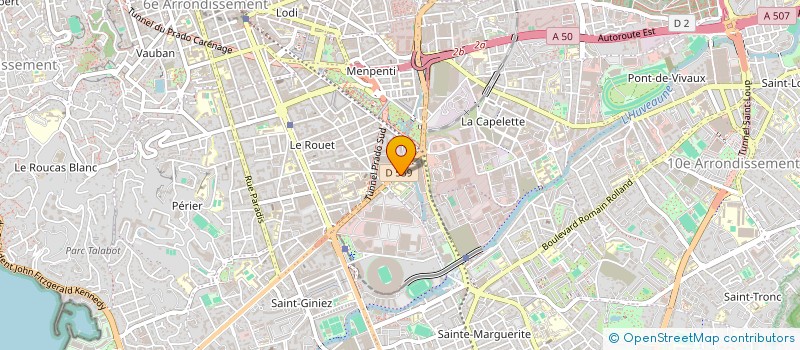 localisation de l'entreprise C.2.C. à MARSEILLE