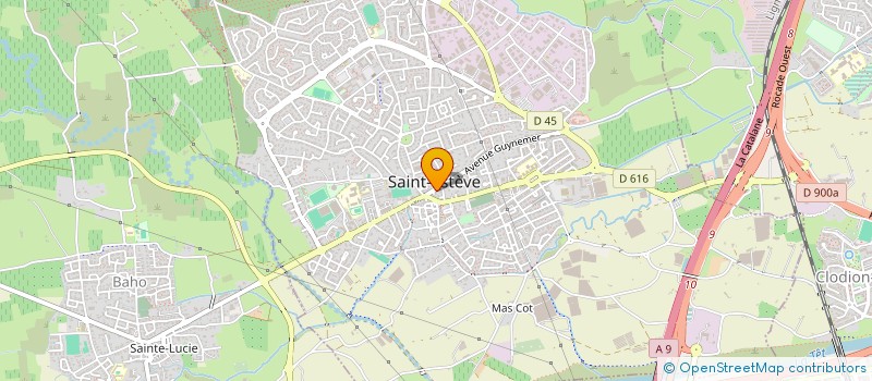 localisation de l'entreprise C 2 I CONSULTANTS  SAINT-ESTEVE