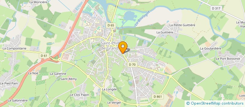 localisation de l'entreprise C.2.INVEST  SAINT-PHILBERT-DE-GRAND-LIEU