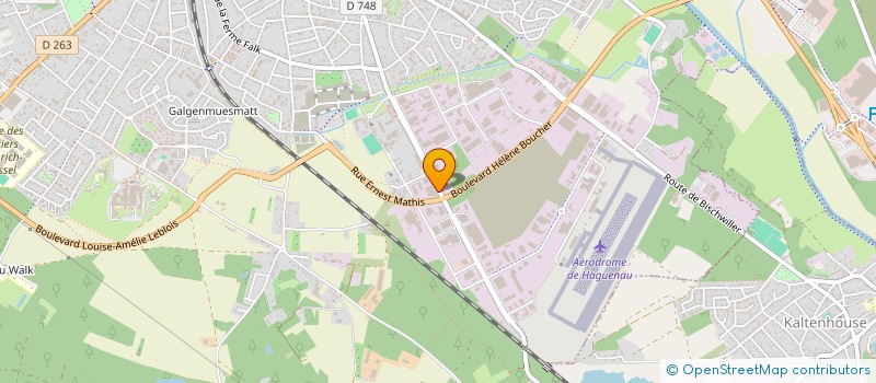 localisation de l'entreprise C 2 K  HAGUENAU