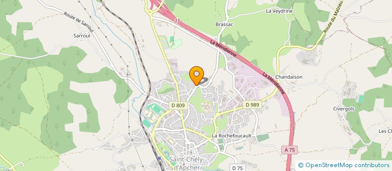 localisation de l'entreprise C.2.L.T.  SAINT-CHELY-D'APCHER