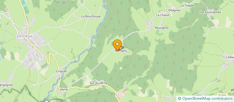 localisation de l'entreprise C 2 M à MARLHES