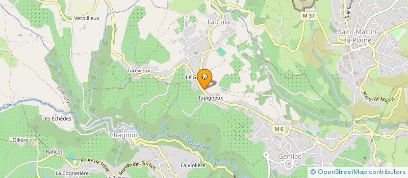 localisation de l'entreprise C 2 N  GENILAC