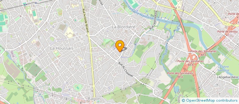 localisation de l'entreprise C.2.N.P. à REZE