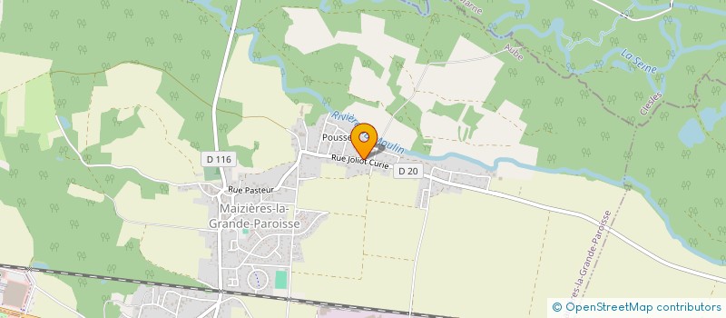 localisation de l'entreprise C 2 S  MAIZIERES-LA-GRANDE-PAROISSE