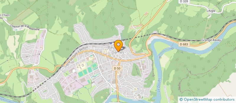 localisation de l'entreprise C-2 V à BAUME-LES-DAMES
