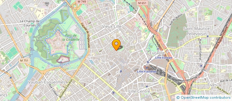 localisation de l'entreprise C 286 à LILLE