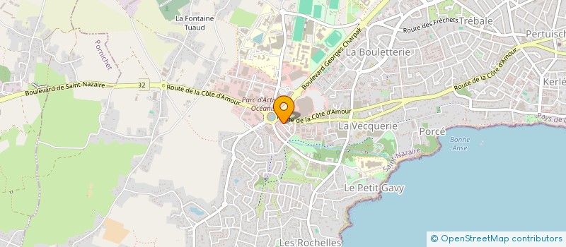 localisation de l'entreprise C 3 ATLANTIQUE à SAINT-NAZAIRE