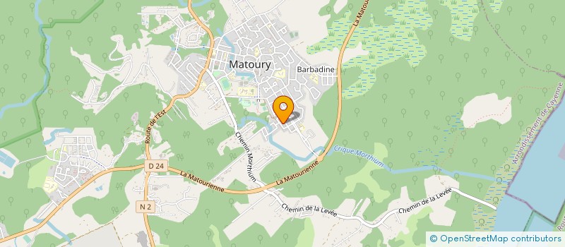 localisation de l'entreprise C 3 GUIOLET CONSULTING à MATOURY