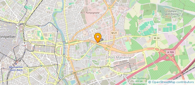 localisation de l'entreprise C 3 J à MONTPELLIER