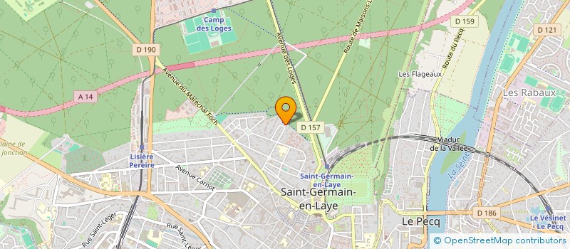 localisation de l'entreprise C 3 K à SAINT-GERMAIN-EN-LAYE