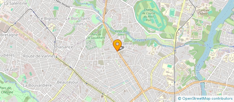 localisation de l'entreprise C 3 M IMMOBILIER à NANTES