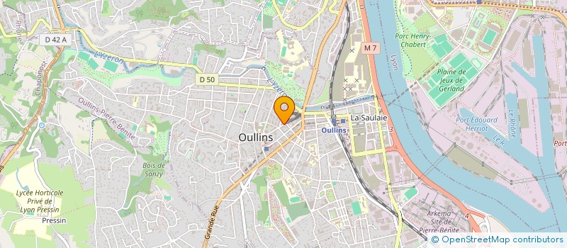 localisation de l'entreprise C 3 P IMMOBILIER à LYON