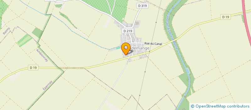 localisation de l'entreprise C-A-2PA  VAUDEMANGE