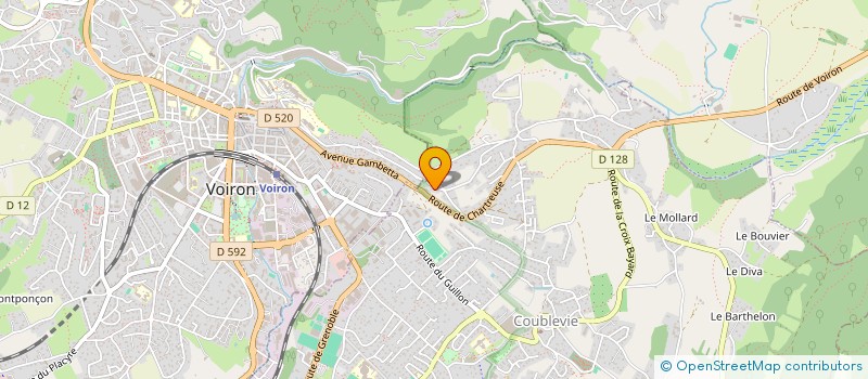 localisation de l'entreprise C A 3  COUBLEVIE