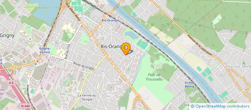 localisation de l'entreprise C A 5 à RIS-ORANGIS