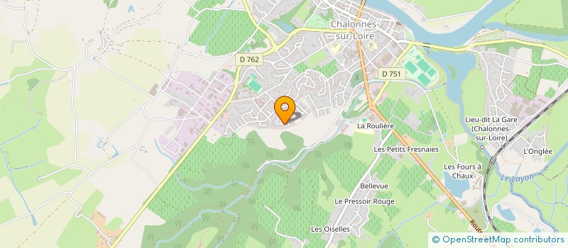 localisation de l'entreprise C.A.A. PARTICIPATION  MAUGES-SUR-LOIRE