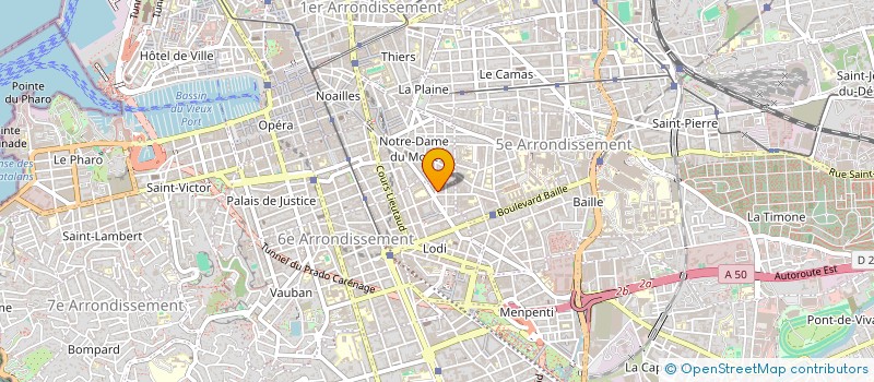 localisation de l'entreprise C A AUTO à MARSEILLE