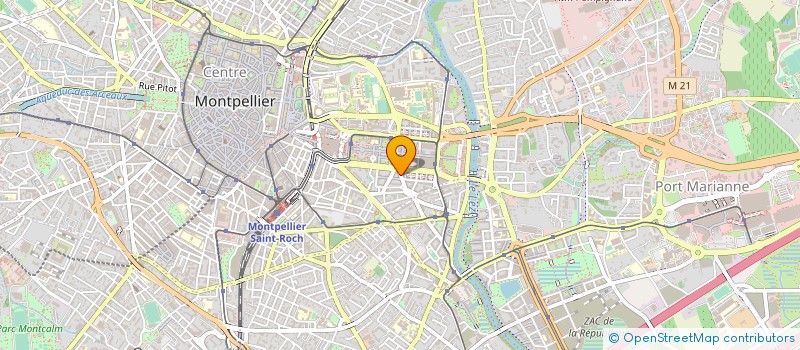 localisation de l'entreprise C A C à MONTPELLIER