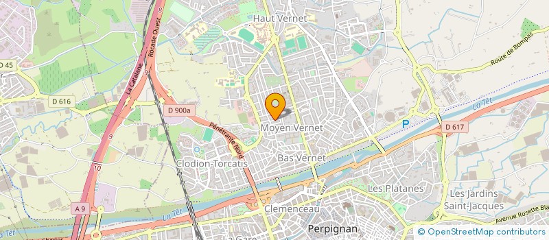 localisation de l'entreprise C.A.C. à PERPIGNAN