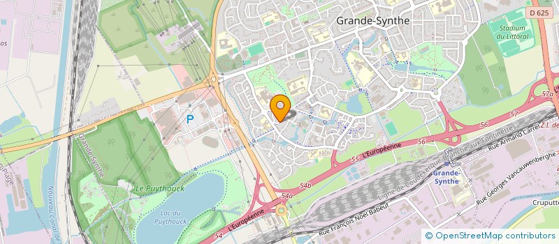 localisation de l'entreprise C A C CENTRE ANIMAT COURGHAIN à GRANDE-SYNTHE
