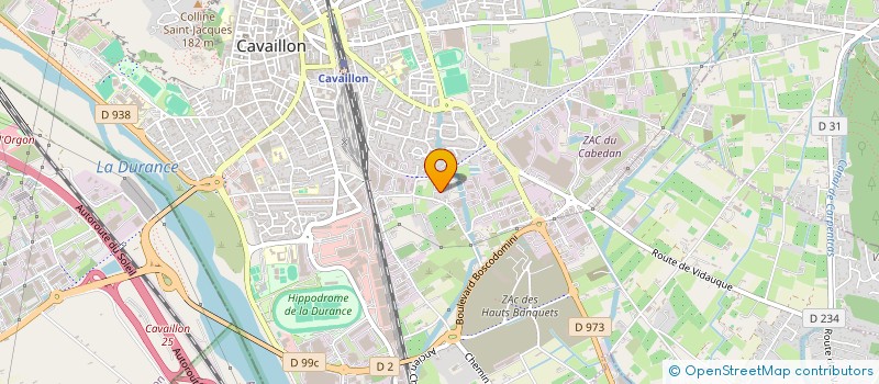 localisation de l'entreprise C.A.C CREATIONS AGENCEMENTS COORDINATION à CAVAILLON