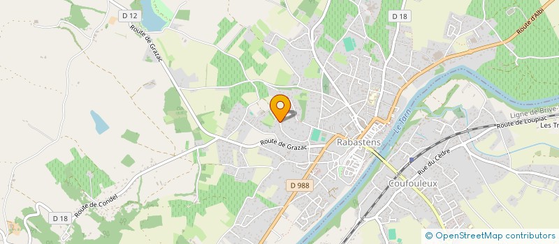 localisation de l'entreprise C.A.C.I CONSEIL (COURTAGE EN ASSURANCES ET CREDITS IMMOBILIERS CONSEIL)  MEZENS