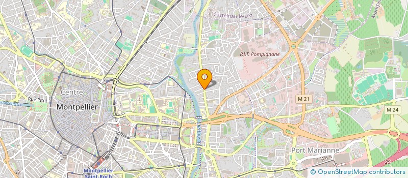 localisation de l'entreprise C A C SERVICES à MONTPELLIER
