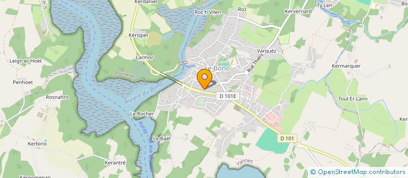 localisation de l'entreprise C.A CONCEPT  ELVEN