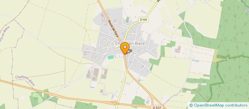 localisation de l'entreprise C A D 77 à CHAILLY-EN-BIERE