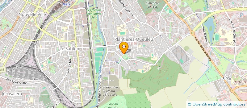 localisation de l'entreprise C.A.D  METZ