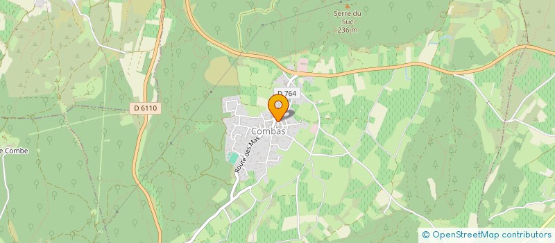 localisation de l'entreprise C.A.D CONSULTING  JUNAS