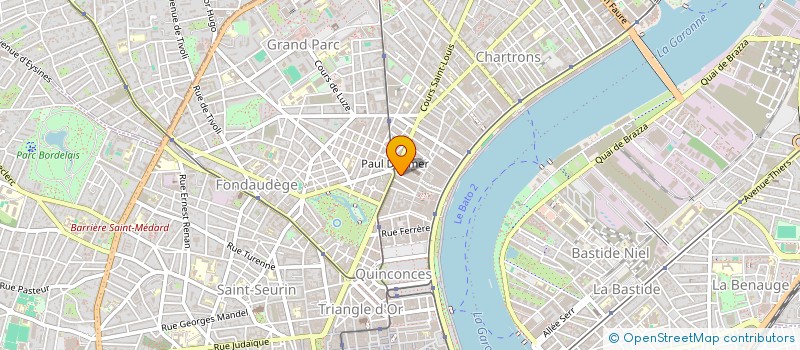 localisation de l'entreprise C A D K  BORDEAUX