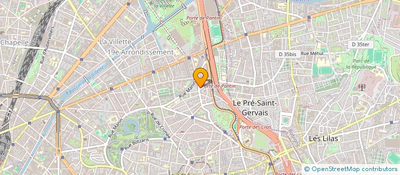 localisation de l'entreprise C.A DECORATION  PARIS