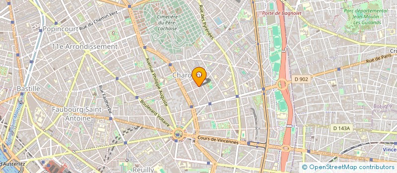 localisation de l'entreprise C.A.E.  PARIS