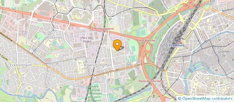 localisation de l'entreprise C.A.E CARRELAGES à STRASBOURG