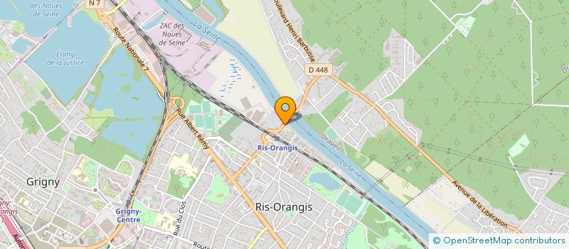 localisation de l'entreprise C.A.E.S. ENVERS DU DECOR à RIS-ORANGIS