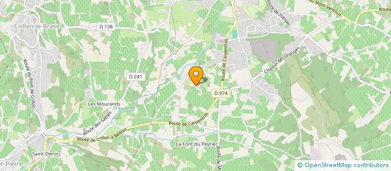 localisation de l'entreprise C.A. FINANCES  ECHIROLLES