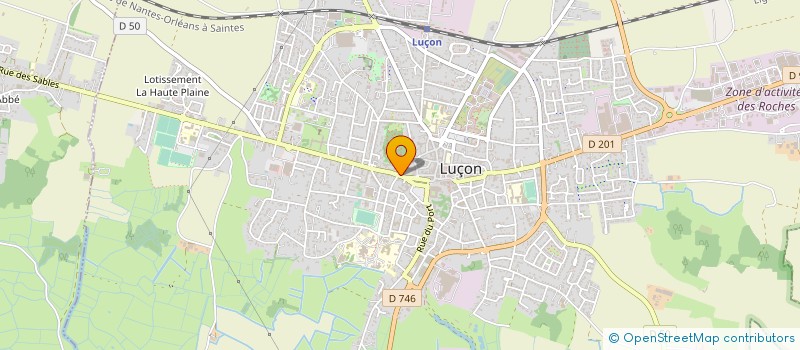 localisation de l'entreprise C&A IMMOBILIER  LUCON