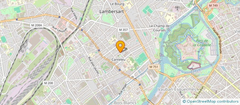 localisation de l'entreprise C.A.K à LAMBERSART