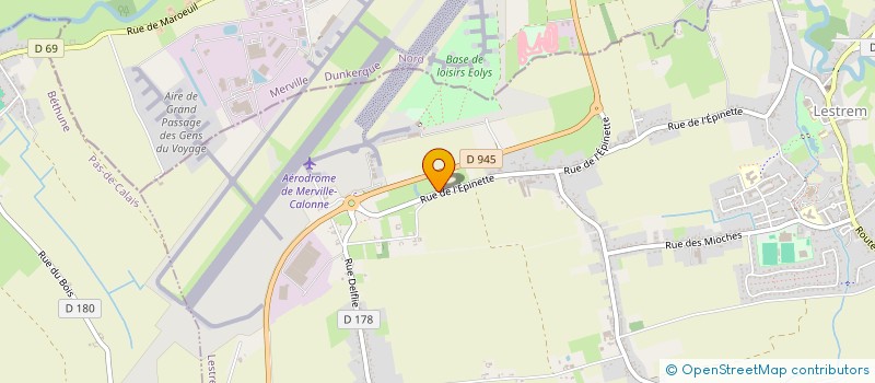 localisation de l'entreprise C.A.L.A CERCLE DES AEROMODELISTES DE LYS ET D'ARTOIS à LESTREM