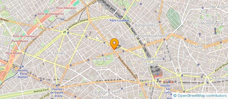 localisation de l'entreprise C.A.L.I.D.  PARIS