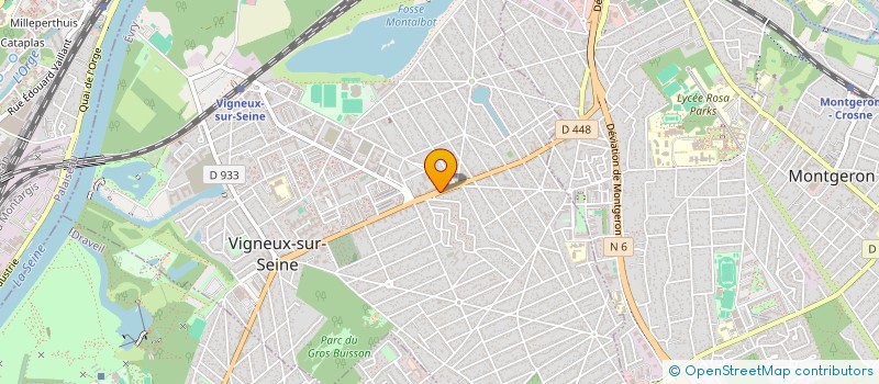 localisation de l'entreprise C.A.L.M. COMME A LA MAISON à VIGNEUX-SUR-SEINE