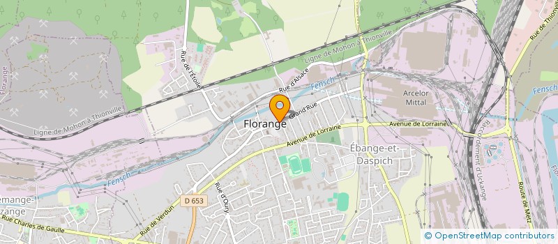 localisation de l'entreprise C A M E K T A à FLORANGE