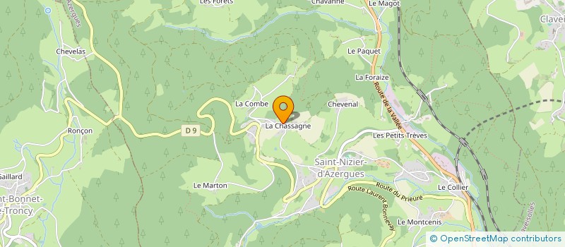 localisation de l'entreprise C&A MADE WITH LOVE  SAINT-NIZIER-D'AZERGUES