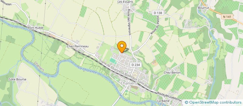 localisation de l'entreprise C.A.N.N.  CHANIERS