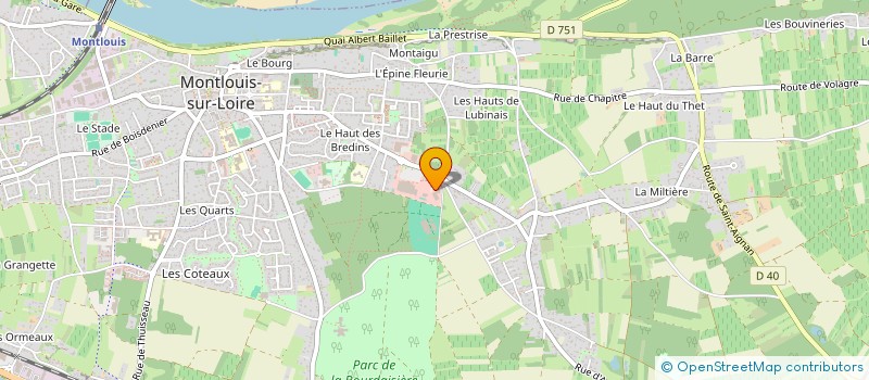 localisation de l'entreprise C.A.P AUTO MONTLOUIS à MONTLOUIS-SUR-LOIRE