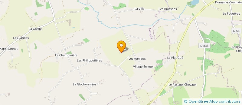 localisation de l'entreprise C A P E M à MANTILLY