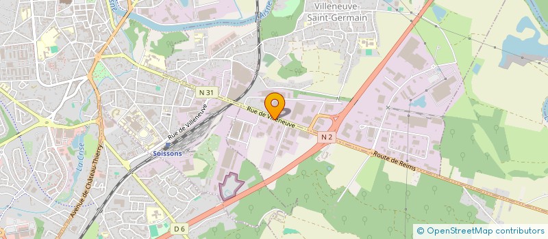 localisation de l'entreprise C.A.P.I à BILLY-SUR-AISNE